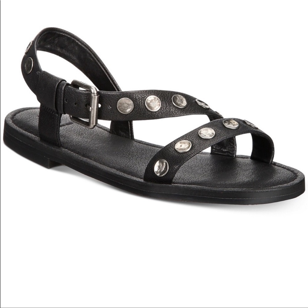 Frye black sandals